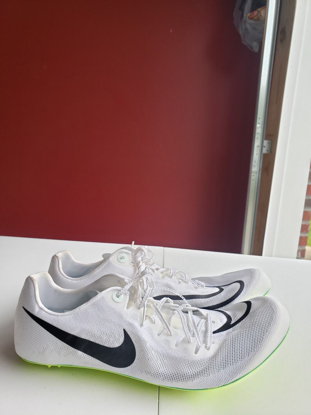 Nike Zoom Ja Fly 4 Spikes Shoes Size 15 Men White Black Running DR2741-102 NEW